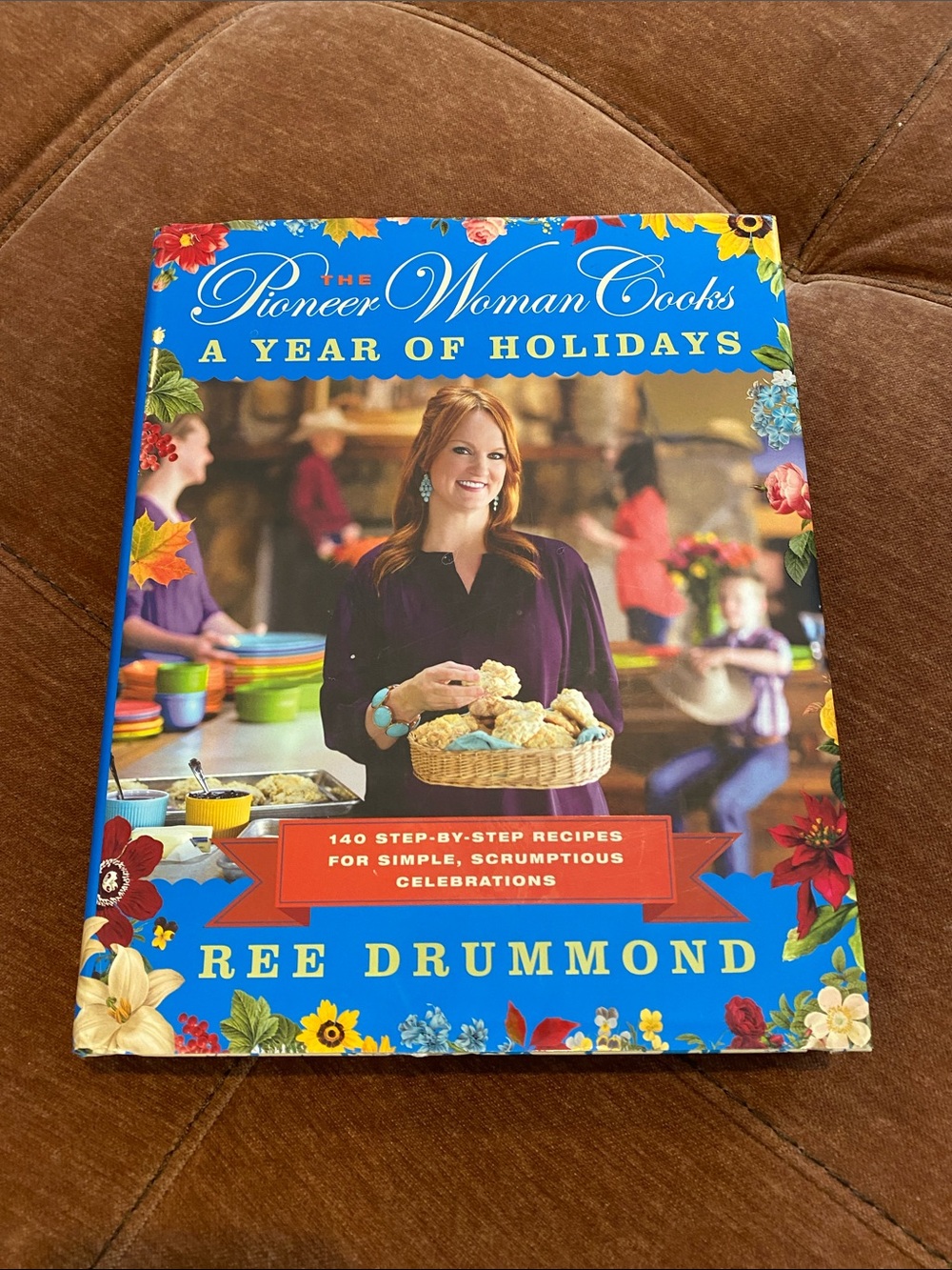 The Pioneer Woman A Year of Holidays Cookbook - Blue, Red, Yellow, Purple, Green